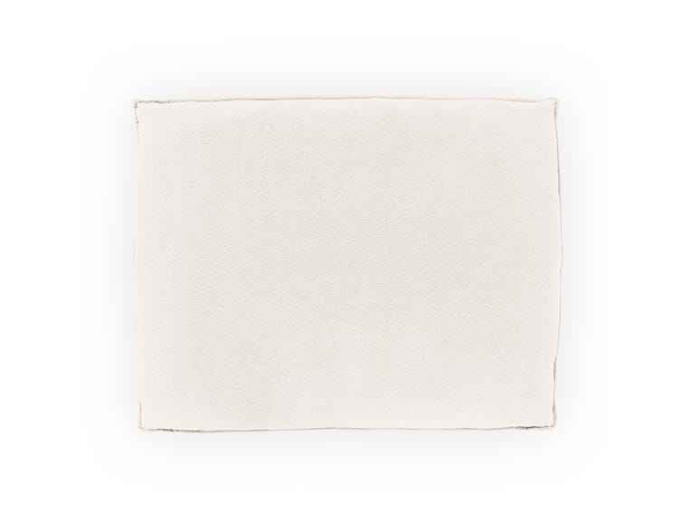 Caplan Ivory Upholstered Ottoman by Classic Home at Eve Furniture