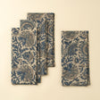 Capri Block Print Napkins S/4, Set of 4 by Mercana at Eve Furniture