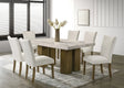 Capri Genuine Marble 7-Piece Dining Room Set by Happy Homes at Eve Furniture