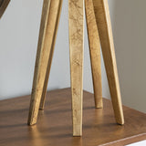 Capri Gold Table Lamp by Crestview at Eve Furniture