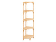Capri Tan Corner Shelf by Crestview at Eve Furniture