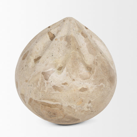 Caprie Large Beige Marble Decorative Juice Squeezer by Mercana at Eve Furniture