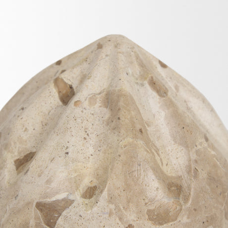 Caprie Large Beige Marble Decorative Juice Squeezer by Mercana at Eve Furniture