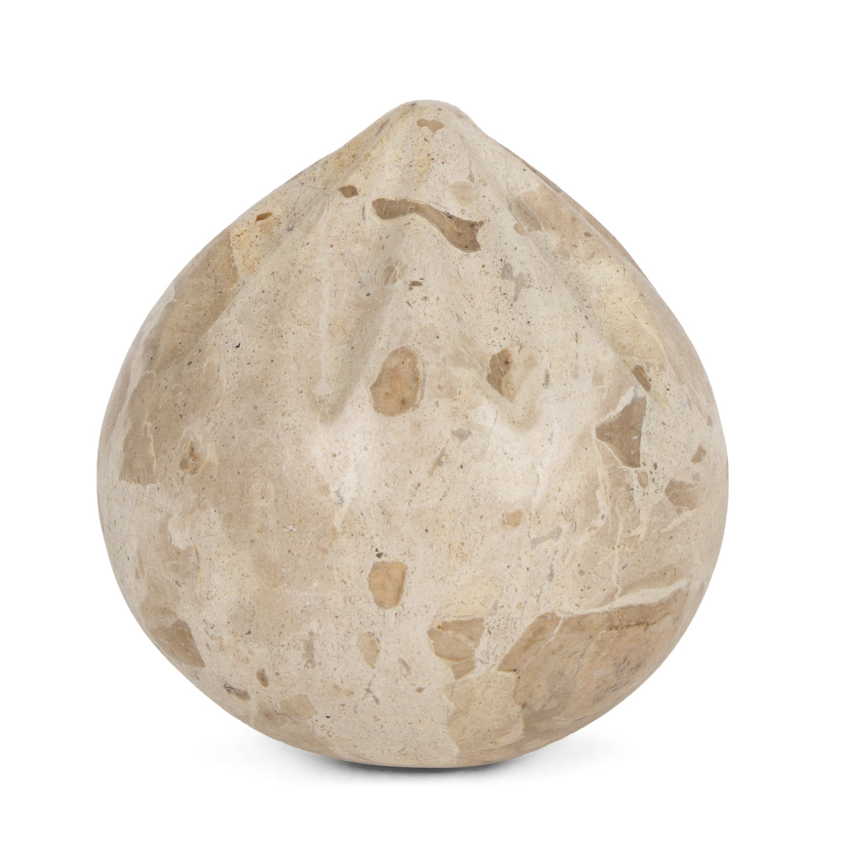 Caprie Large Beige Marble Decorative Juice Squeezer by Mercana at Eve Furniture