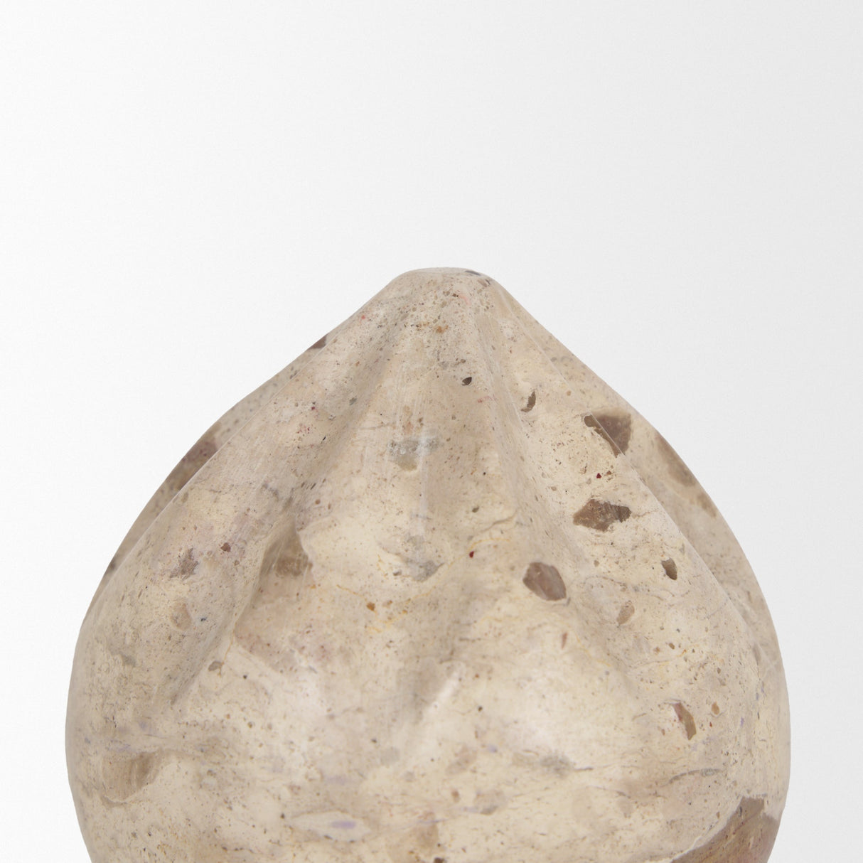 Caprie Small Beige Marble Decorative Juice Squeezer by Mercana at Eve Furniture