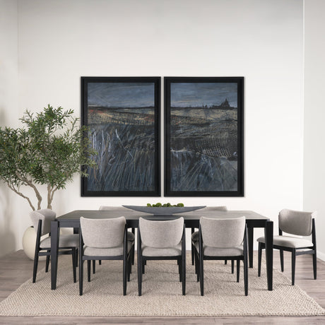 Captivating Views (Set of 2) by Mercana Studio a Hand Embellished Framed Art Print Matted under Glas by Mercana at Eve Furniture
