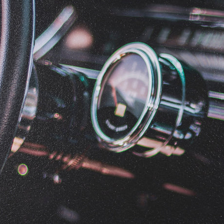 Car Interior by Tim Mossholder a Hand Embellished Framed Photo Art Print by Mercana at Eve Furniture