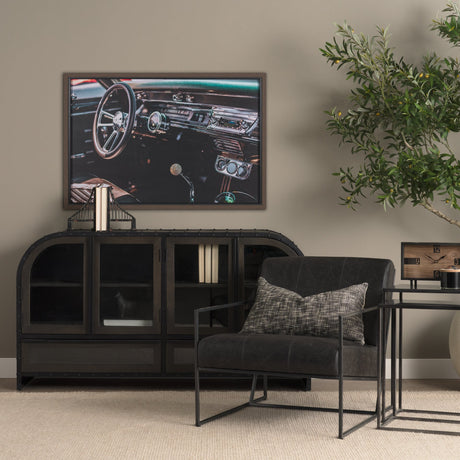 Car Interior by Tim Mossholder a Hand Embellished Framed Photo Art Print by Mercana at Eve Furniture