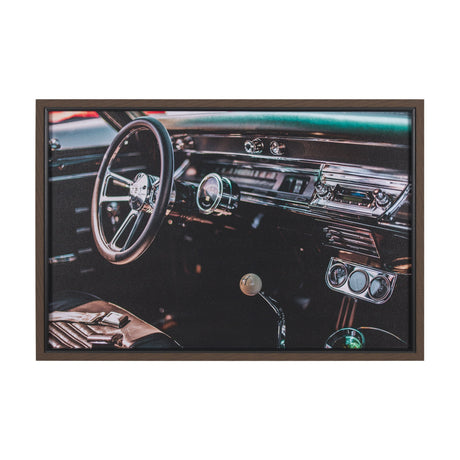 Car Interior by Tim Mossholder a Hand Embellished Framed Photo Art Print by Mercana at Eve Furniture
