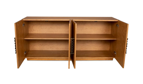 Cara Sideboard - Natural by Moe's Home at Eve Furniture