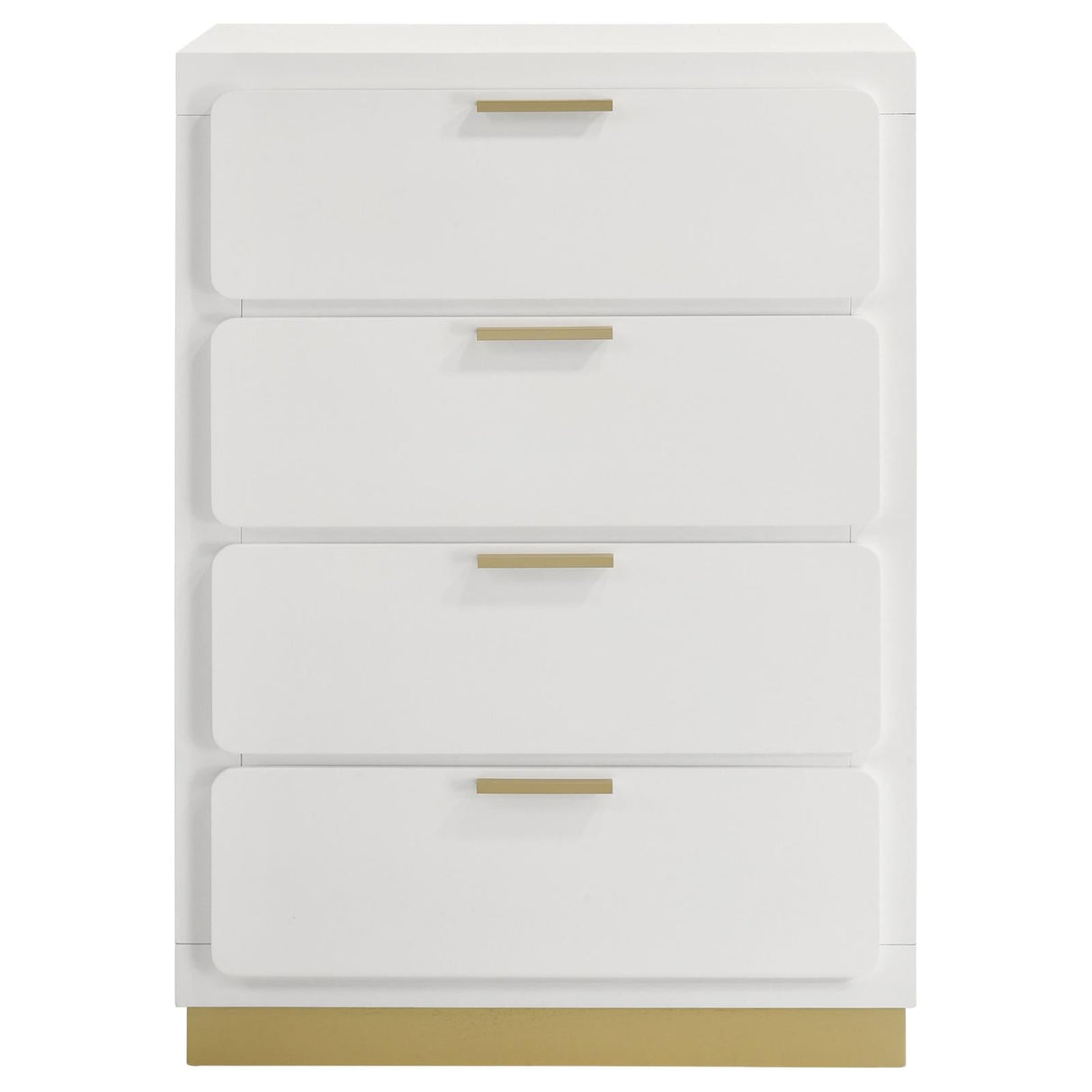 Caraway 4-drawer Bedroom Chest White