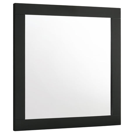 Caraway Black Dresser Mirror by Coaster at Eve Furniture