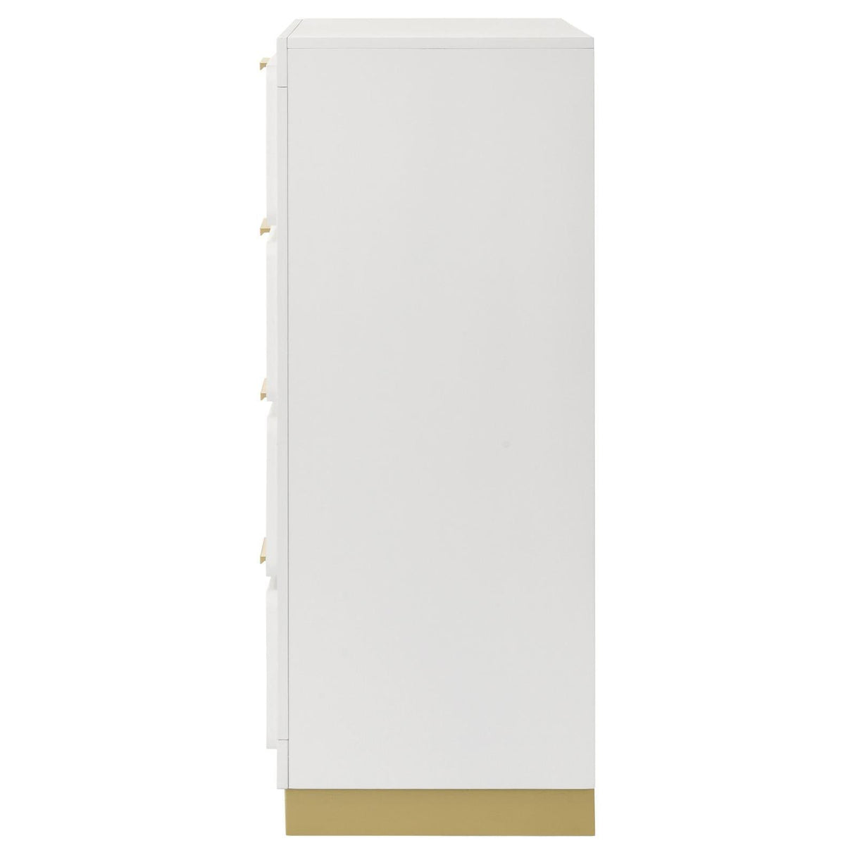 Caraway White 4-drawer Bedroom Chest by Coaster at Eve Furniture