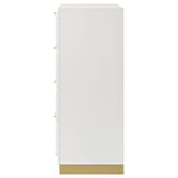 Caraway White 4-drawer Bedroom Chest by Coaster at Eve Furniture