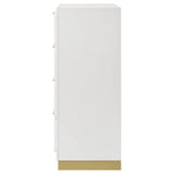 Caraway White 4-drawer Bedroom Chest by Coaster at Eve Furniture
