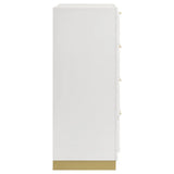 Caraway White 4-drawer Bedroom Chest by Coaster at Eve Furniture