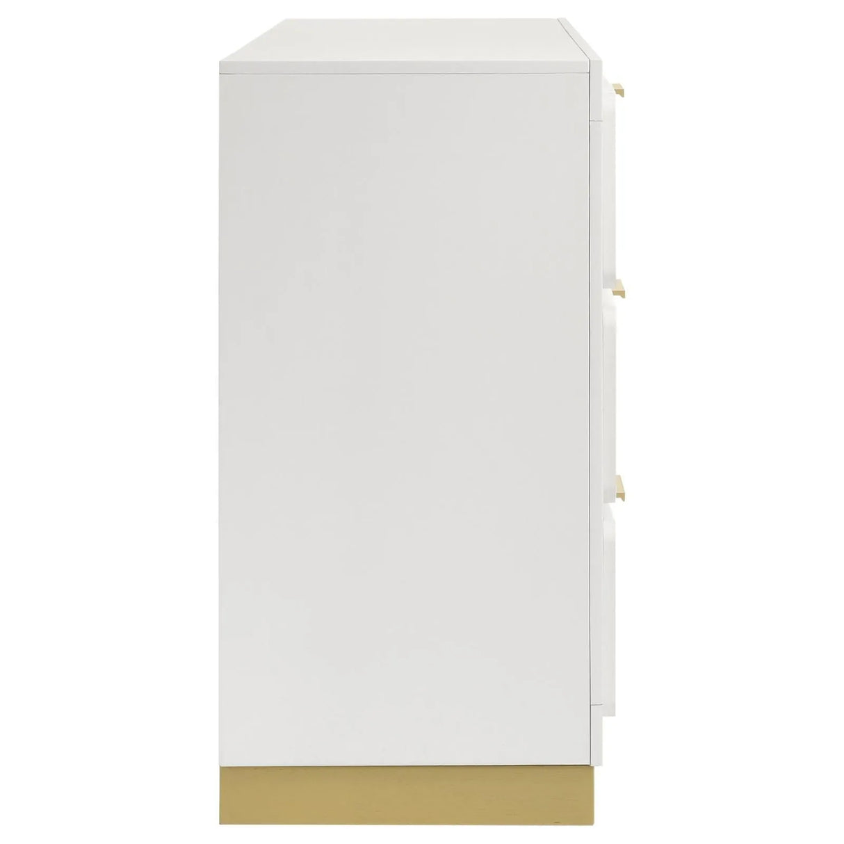 Caraway White 6-drawer Bedroom Dresser by Coaster at Eve Furniture