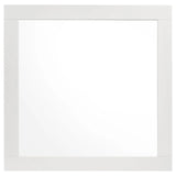 Caraway White Dresser Mirror by Coaster at Eve Furniture