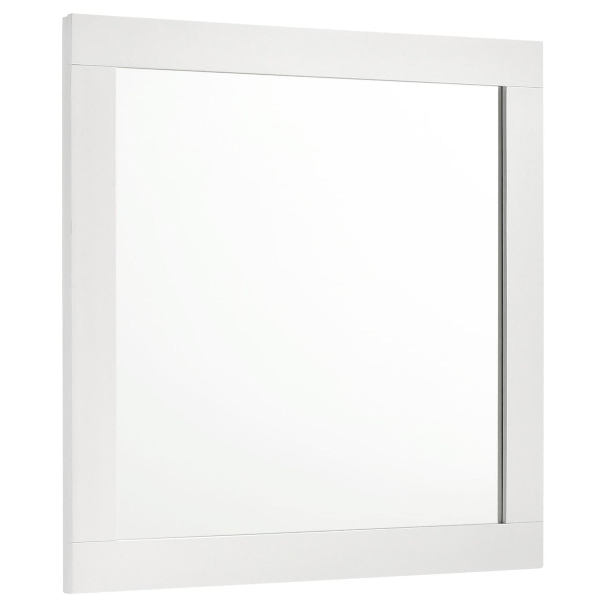 Caraway White Dresser Mirror by Coaster at Eve Furniture