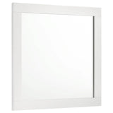 Caraway White Dresser Mirror by Coaster at Eve Furniture