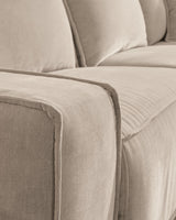 Carceri Cashmere 3-Piece Power Sectional Reclining Sofa by Ashley at Eve Furniture