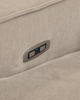 Carceri Cashmere 5-Piece Power Sectional Reclining Sofa by Ashley at Eve Furniture