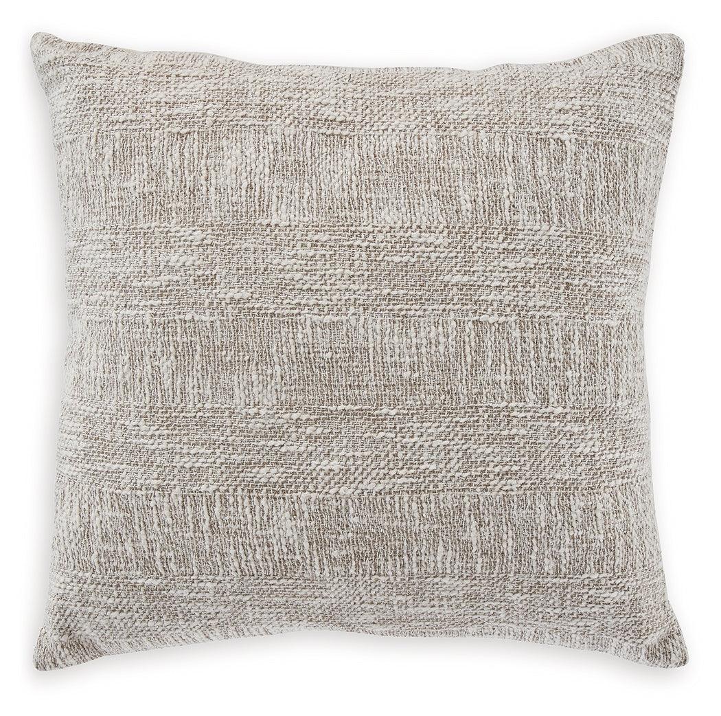 Carddon Brown/White Pillow by Ashley at Eve Furniture