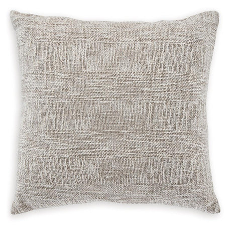 Carddon Brown/White Pillow by Ashley at Eve Furniture