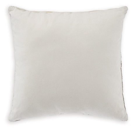 Carddon Brown/White Pillow by Ashley at Eve Furniture