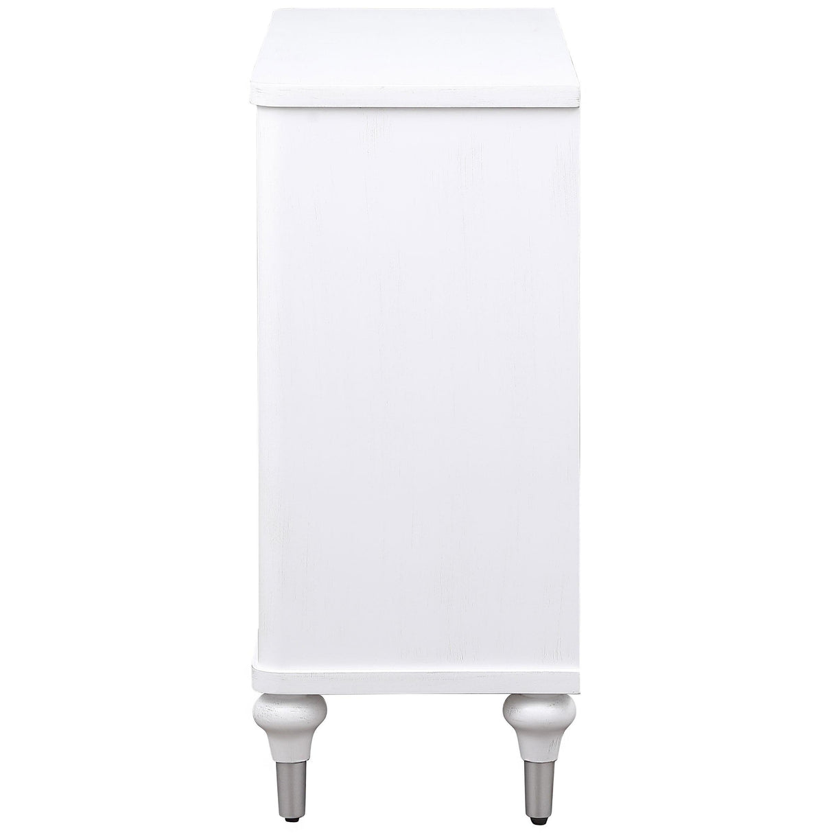 Cardella Distressed White 2-Door Mandala Accent Cabinet by Coaster at Eve Furniture