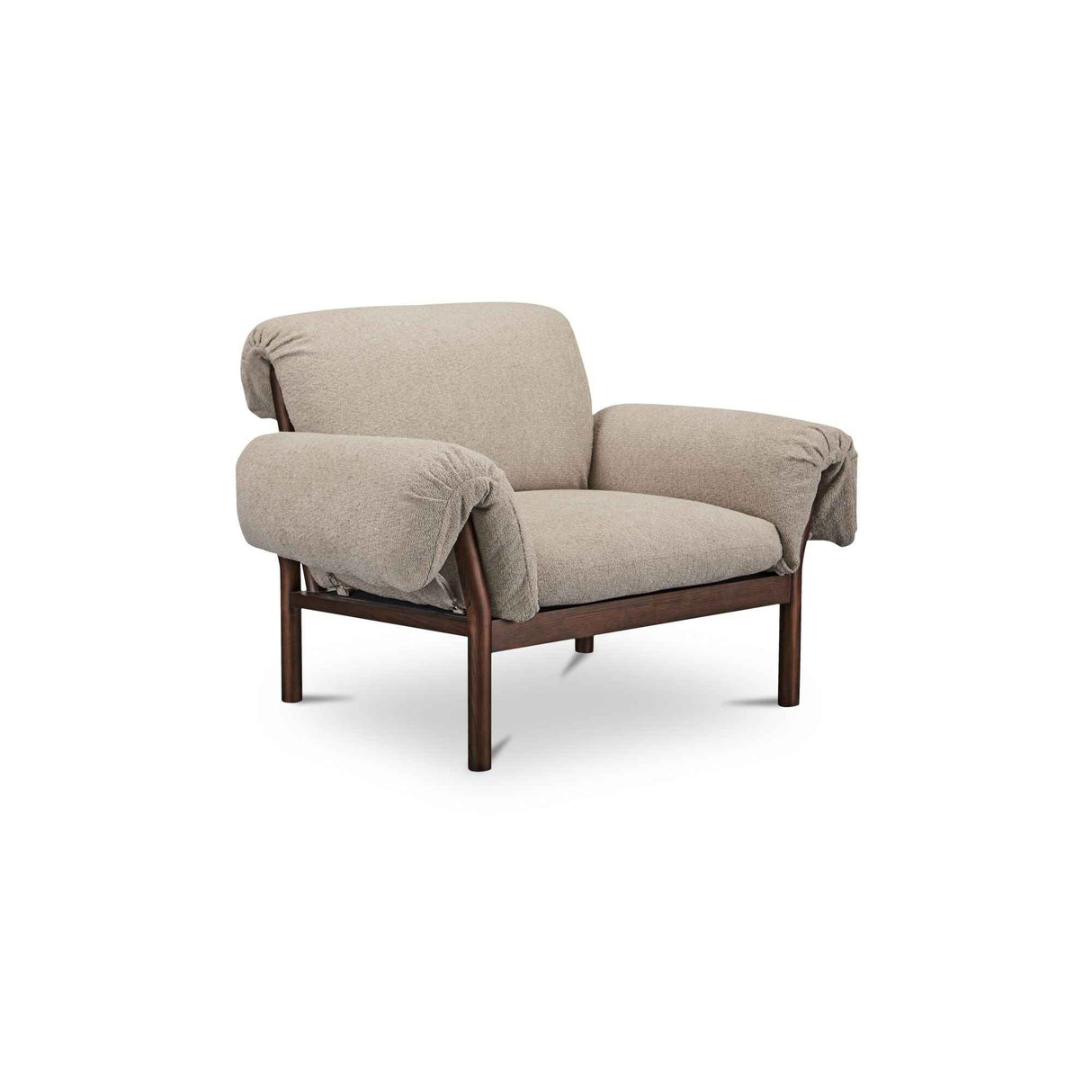 Cardero Beige Lounge Chair