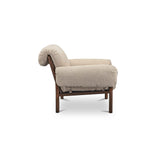 Cardero Beige Lounge Chair