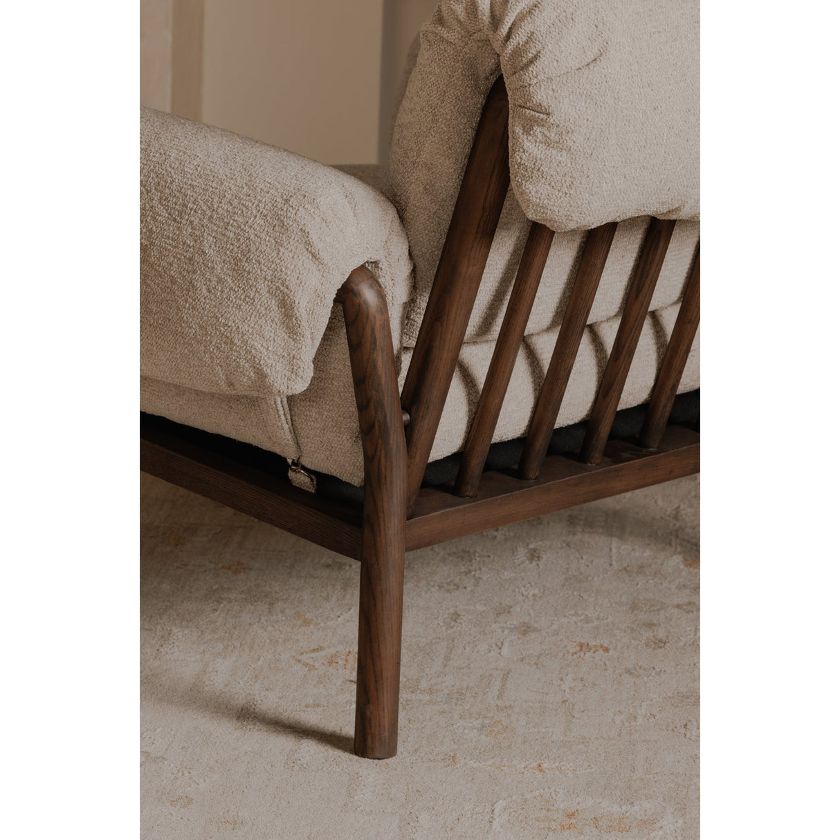 Cardero Beige Lounge Chair by Moe's Home at Eve Furniture