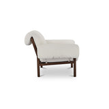 Cardero Ivory Lounge Chair by Moe's Home at Eve Furniture