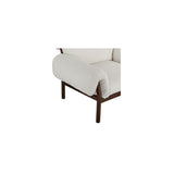 Cardero Ivory Lounge Chair by Moe's Home at Eve Furniture