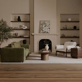 Cardero Ivory Lounge Chair by Moe's Home at Eve Furniture