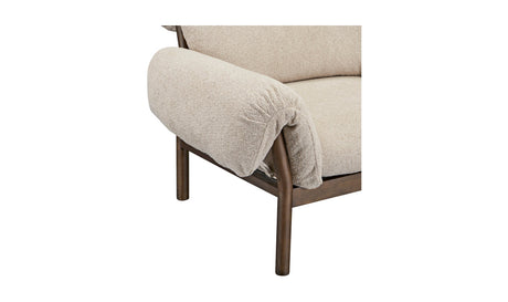 Cardero Lounge Chair Beige by Moe's Home at Eve Furniture