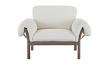 Cardero Lounge Chair Ivory by Moe's Home at Eve Furniture
