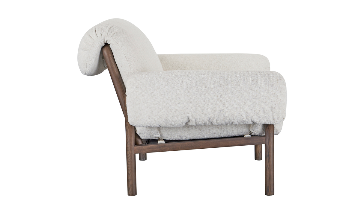 Cardero Lounge Chair Ivory by Moe's Home at Eve Furniture