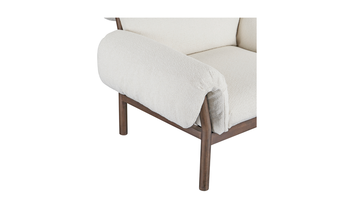 Cardero Lounge Chair Ivory by Moe's Home at Eve Furniture