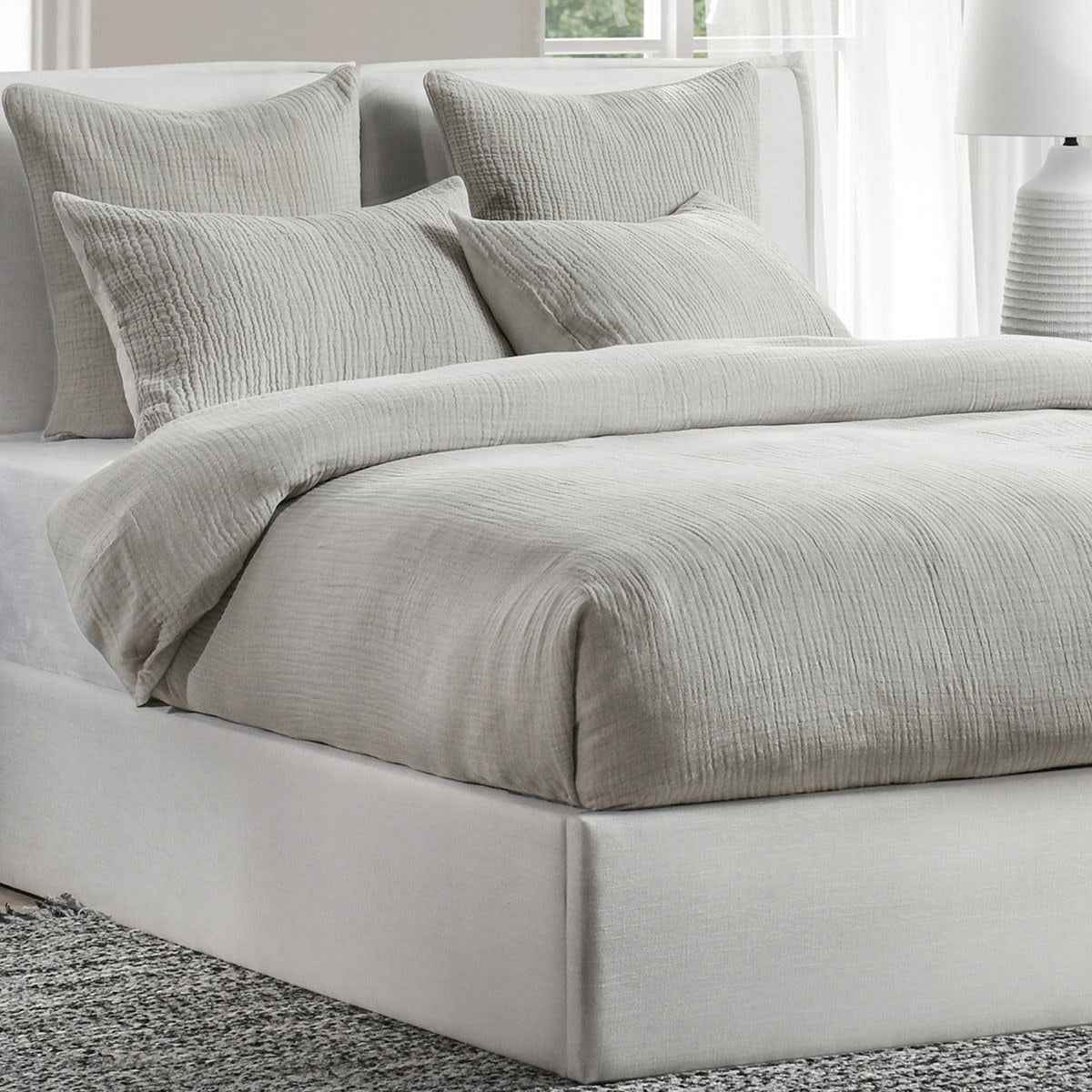 Cardiff Gray Duvet Collection by Classic Home at Eve Furniture