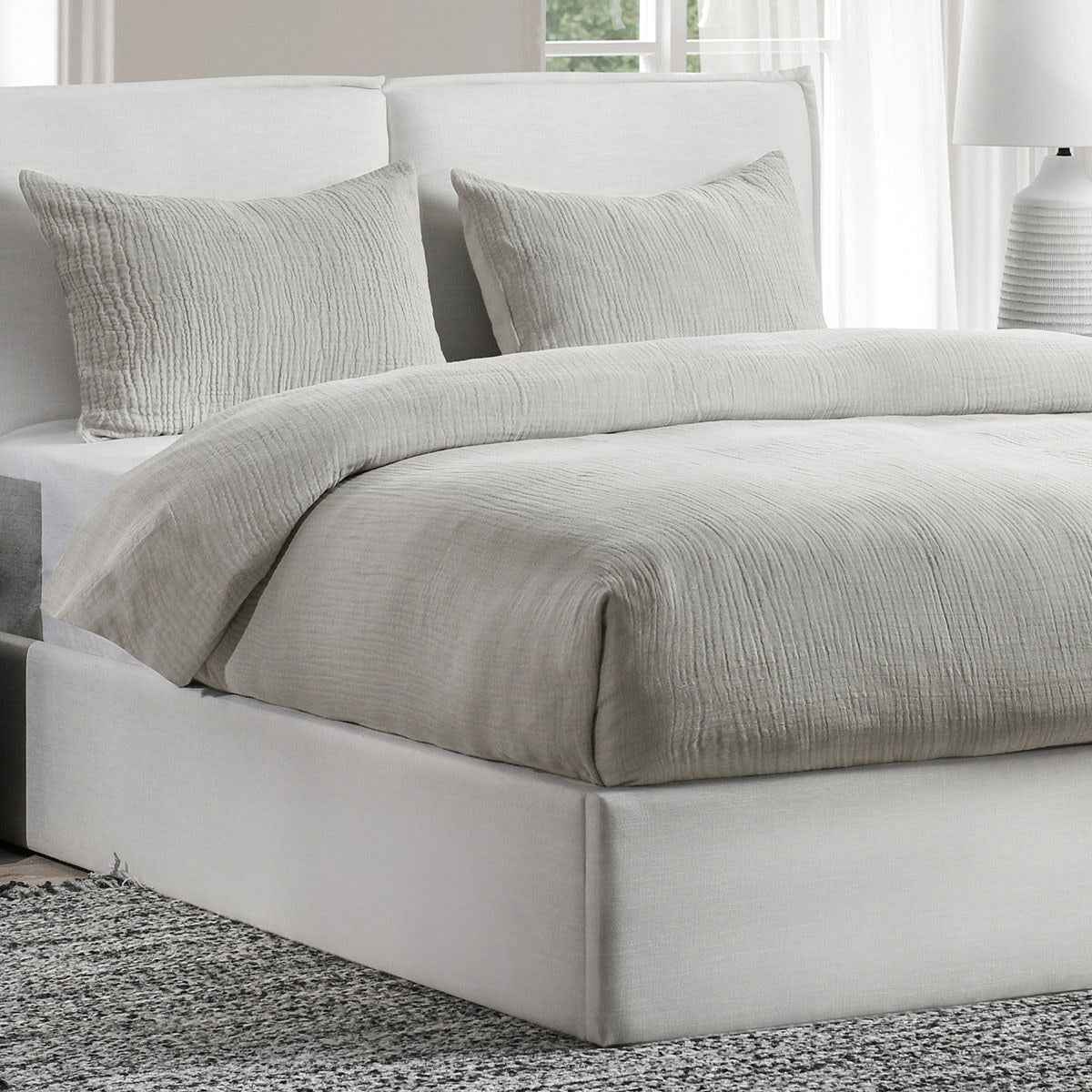 Cardiff Gray Duvet Collection by Classic Home at Eve Furniture