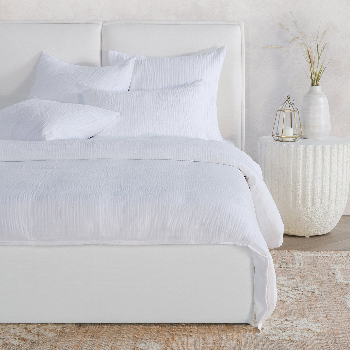 Cardiff White Duvet Collection by Classic Home at Eve Furniture