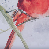 Cardinal I by Mercana Studio a Hand Embellished Textured Framed Art Print Matted under Glass by Mercana at Eve Furniture