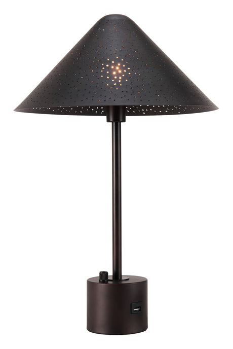 Cardo Bronze Table Lamp by Zuomod at Eve Furniture