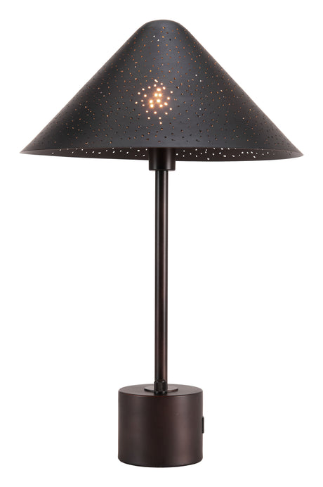 Cardo Bronze Table Lamp by Zuomod at Eve Furniture