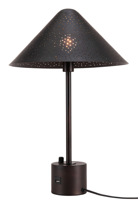 Cardo Bronze Table Lamp by Zuomod at Eve Furniture