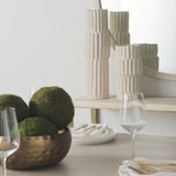 Cardon 14.4H Cream Ceramic Vase by Mercana at Eve Furniture
