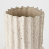Cardon 23.0H Cream Ceramic Vase by Mercana at Eve Furniture
