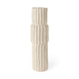Cardon 23.0H Cream Ceramic Vase by Mercana at Eve Furniture
